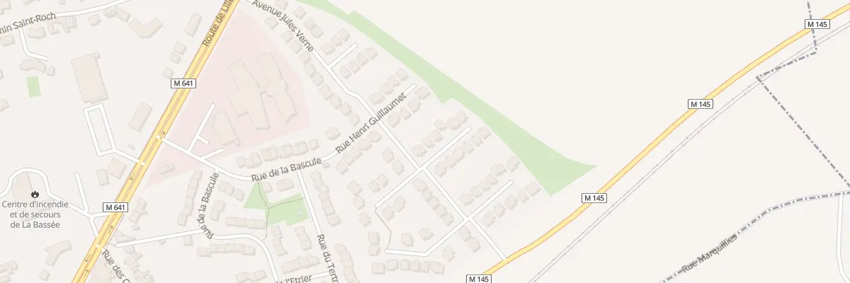 Plan du 12 Rue Jean Mermoz à La Bassée