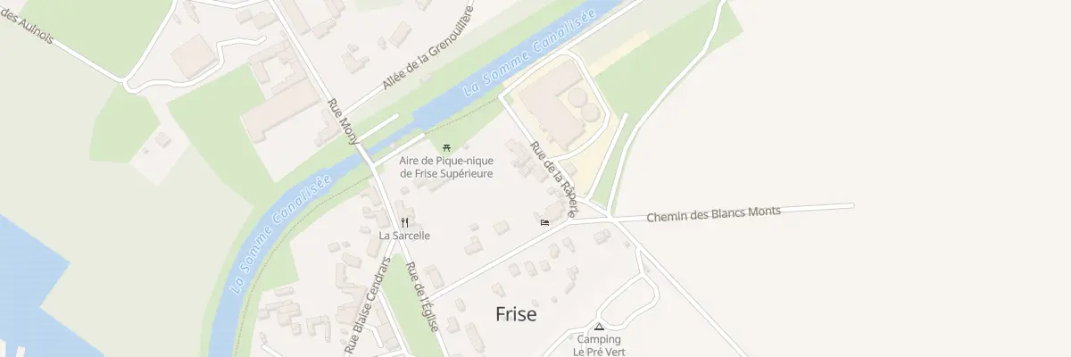 Plan du 5 Rue de la Raperie à Frise