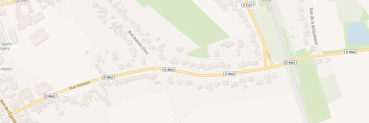 Plan du 18 Rue Voltaire à Vimy