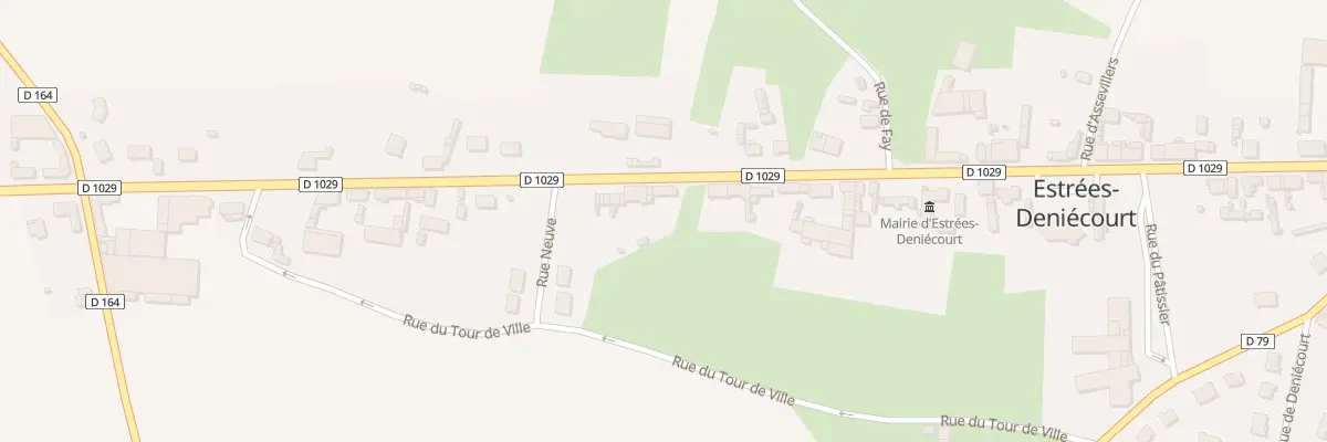 Plan du 57 Vc Brunehaut à Estrées-Deniécourt