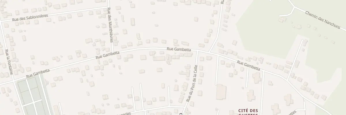 Plan du 126B Rue Gambetta à Saint-Mammès