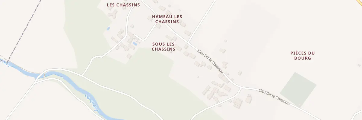 Plan du 11 Les Chassins à Griselles