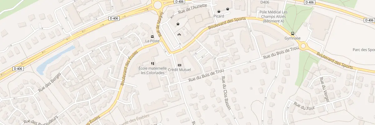 Plan du 2 Rue des Venvolles à Bailly-Romainvilliers