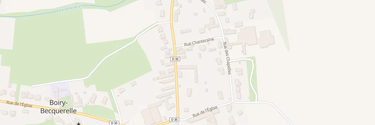 Plan du 6B Rte d’Hénin à Boiry-Becquerelle