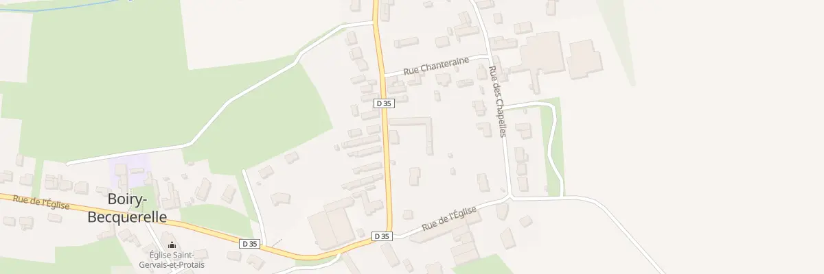 Plan du 6 Rte d’Hénin à Boiry-Becquerelle