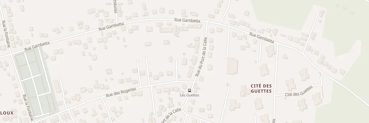 Plan du 75T Rue du Port de la Celle à Saint-Mammès