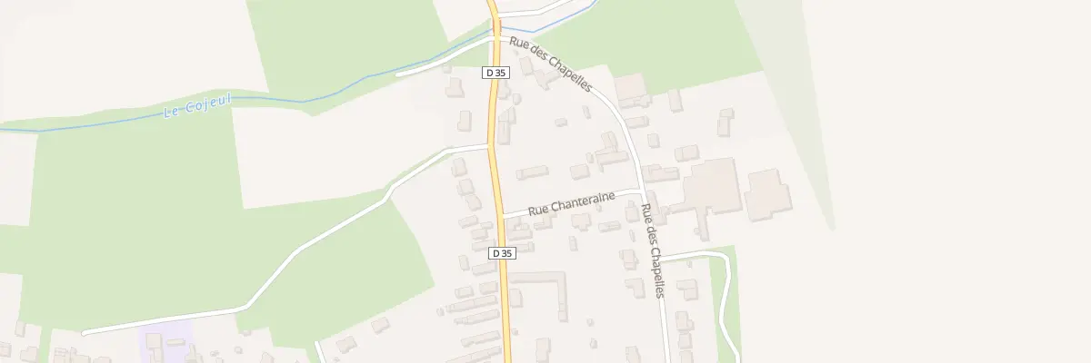 Plan du 1 Rue Chanteraine à Boiry-Becquerelle