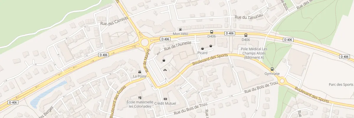 Plan du 1 Rue de l’Aunette à Bailly-Romainvilliers