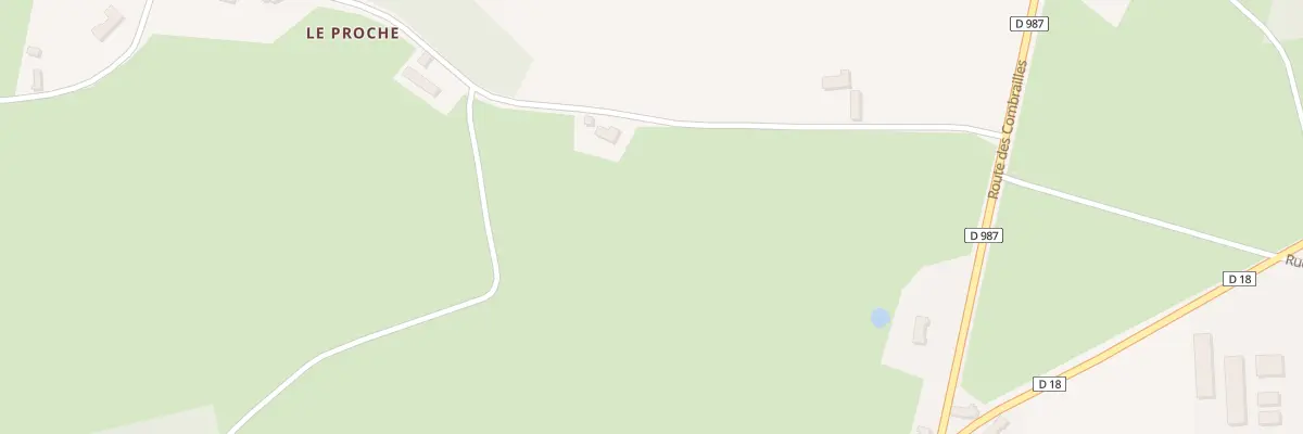 Plan du 5090 Les Pechers à Teilhet