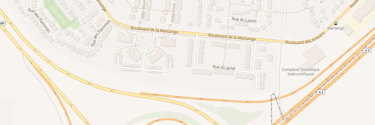 Plan du 13 Rue du Jariel à Bailly-Romainvilliers
