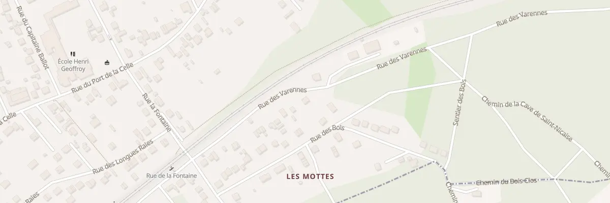 Plan du 20 Rue des Varennes à Saint-Mammès