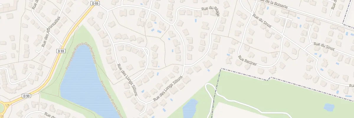 Plan du 22 Rue des Longs Sillons à Magny-le-Hongre