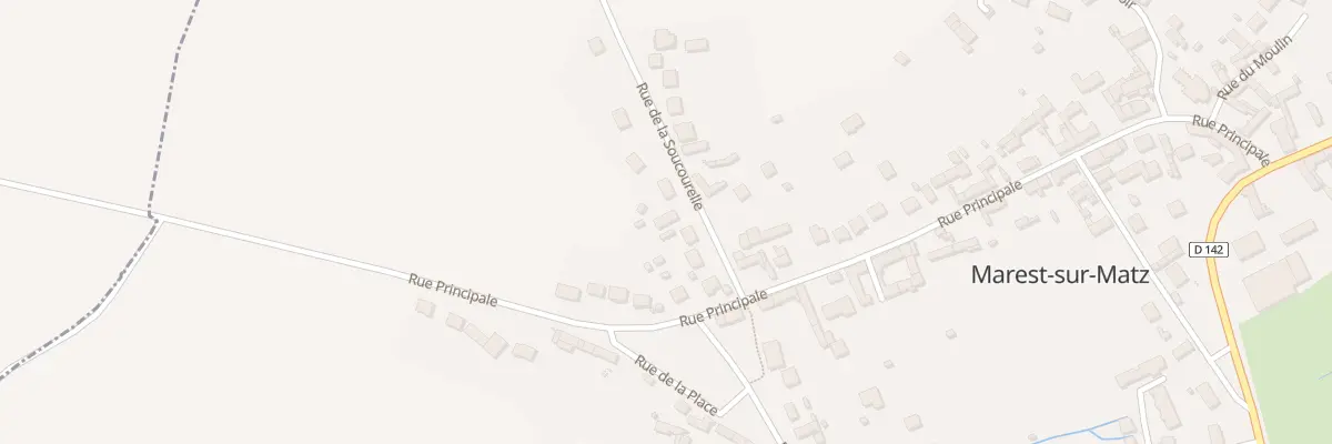 Plan du 5 Rue de la Soucourelle à Marest-sur-Matz