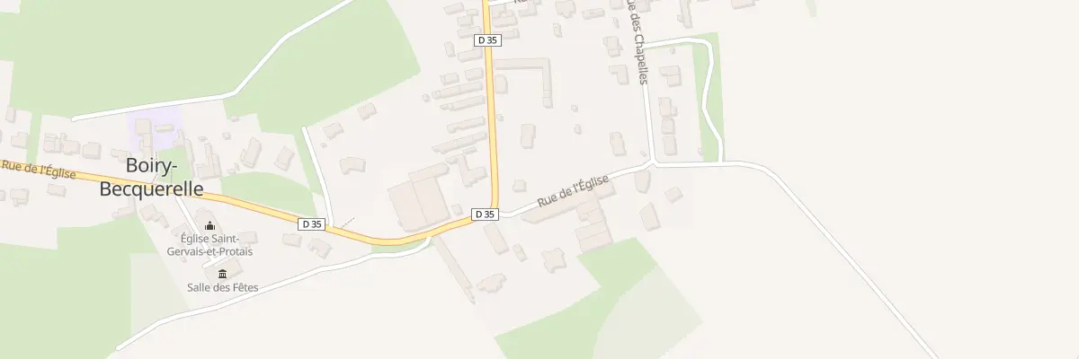 Plan du 2 Rte d’Hénin à Boiry-Becquerelle