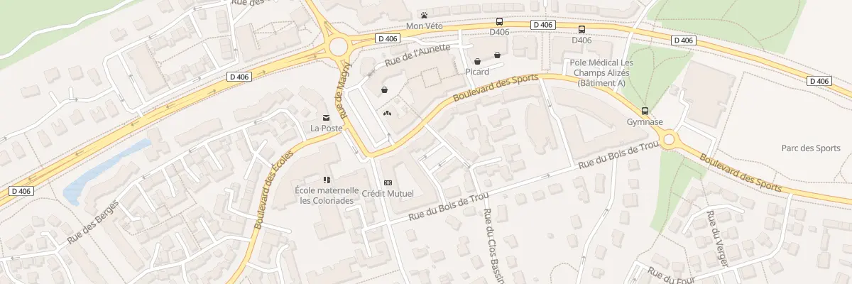 Plan du 10 Rue des Venvolles à Bailly-Romainvilliers