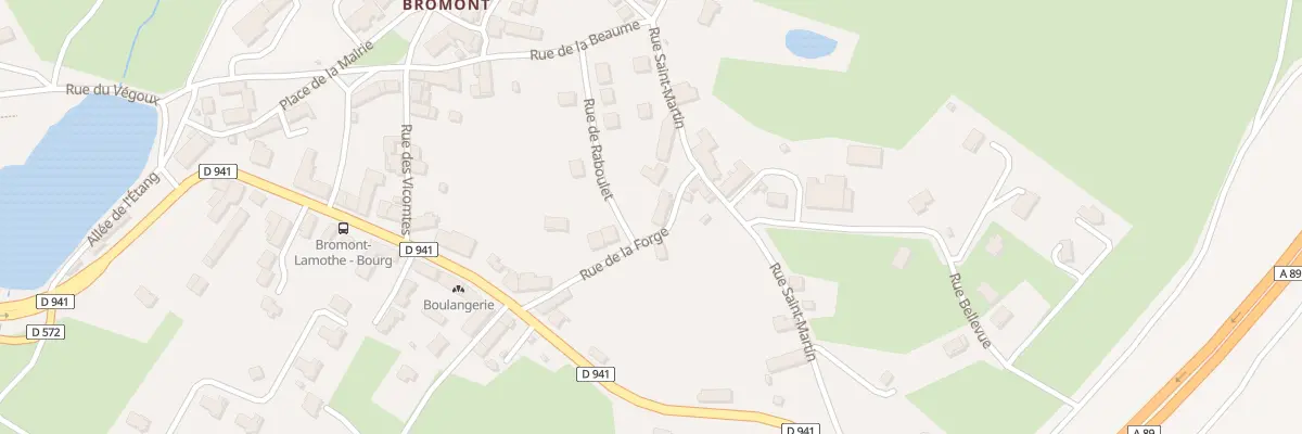 Plan du 4 Rue de la Forge à Bromont-Lamothe