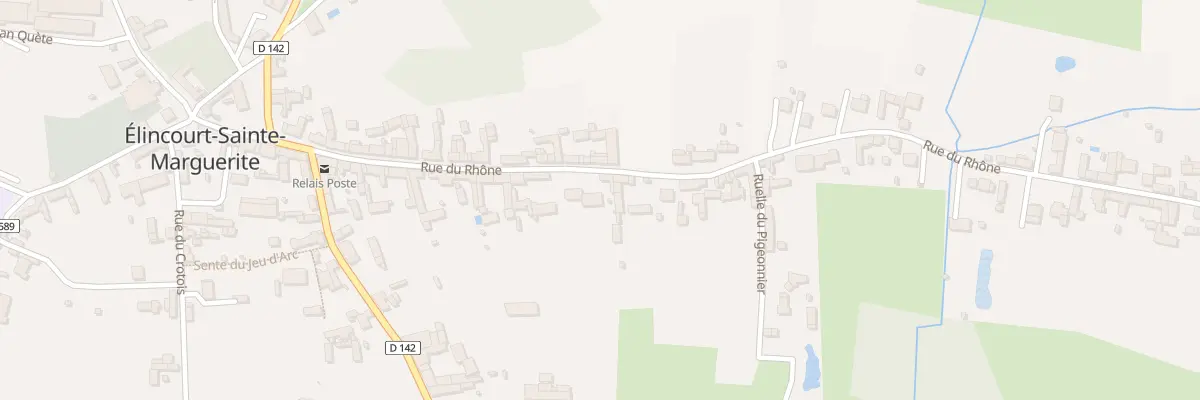 Plan du 19 Rue du Rhône à Élincourt-Sainte-Marguerite