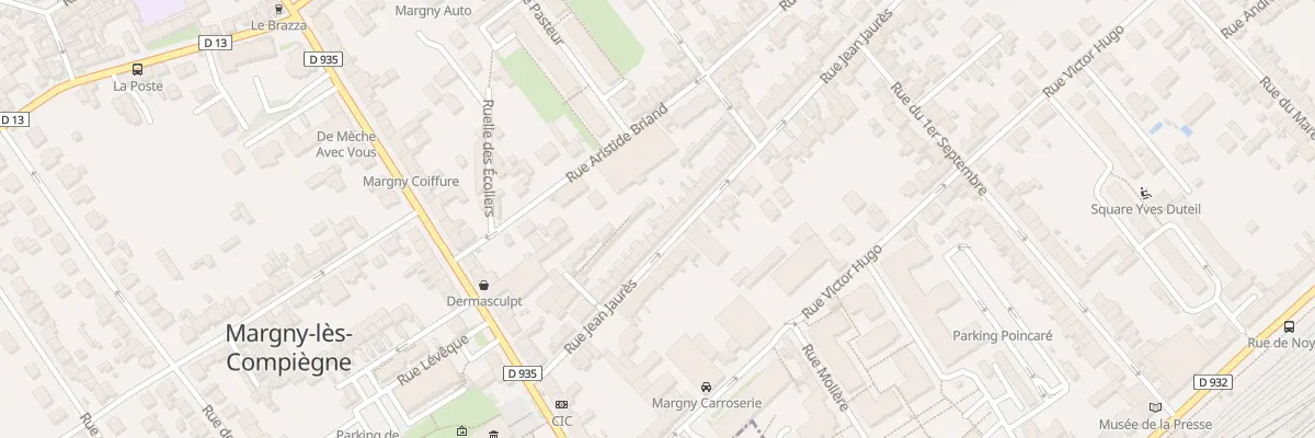 Plan du 141 Rue Jean Jaurès à Margny-lès-Compiègne