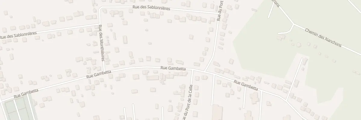 Plan du 95 Rue Gambetta à Saint-Mammès