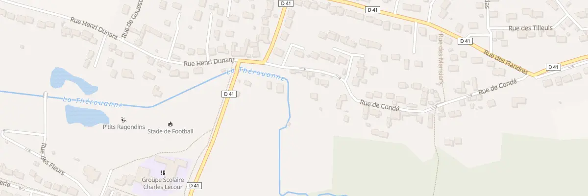 Plan du 2 Rue de Conde à Oissery