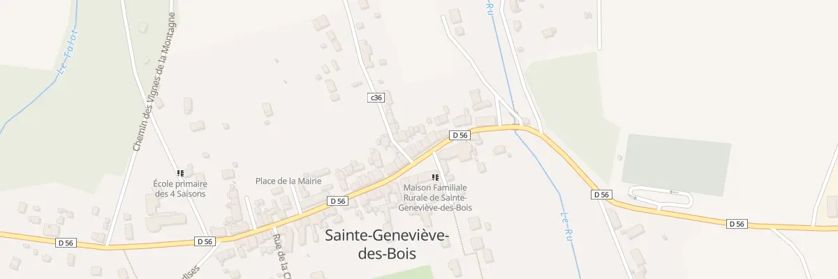 Plan du 51 Rue Louis d’Eichthal à Sainte-Geneviève-des-Bois