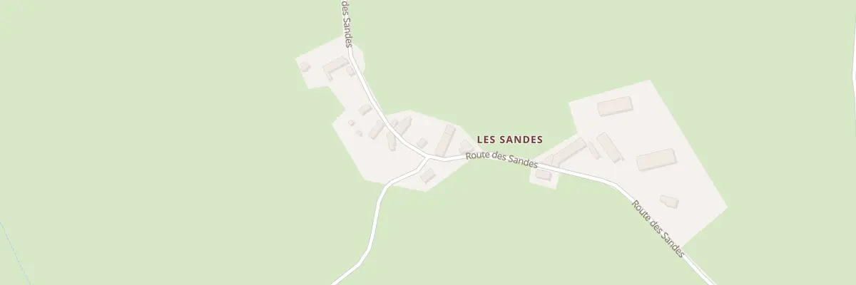 Plan du 5035 Les Sandes à Sainte-Christine