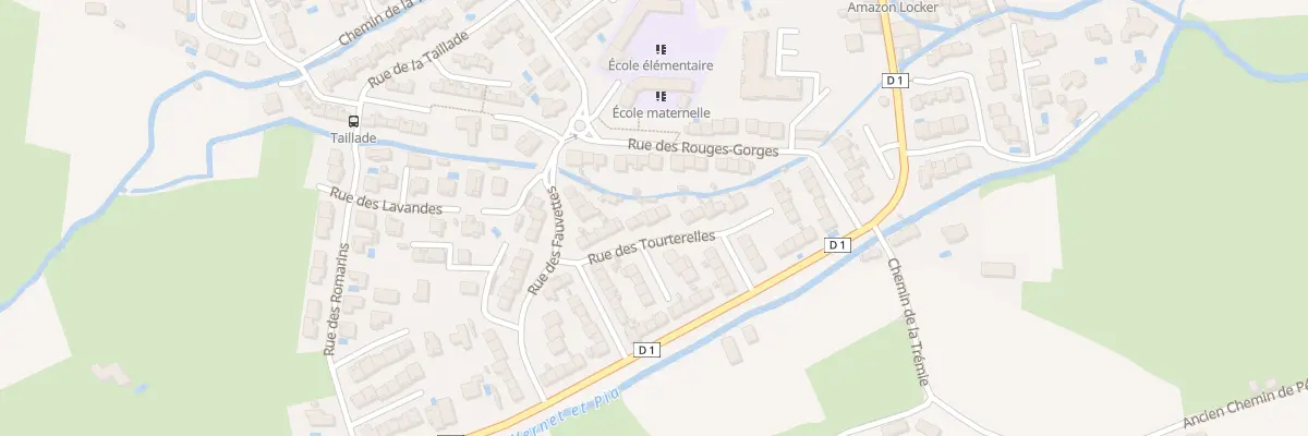 Plan du 7 Rue des Tourterelles à Baho