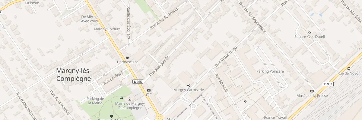Plan du 112 Rue Jean Jaurès à Margny-lès-Compiègne