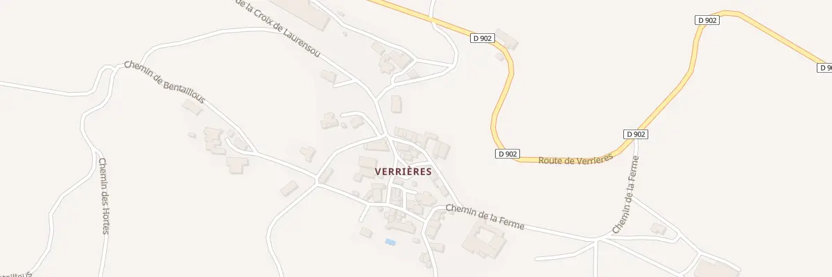 Plan du 5265 Verieres à Montlaur
