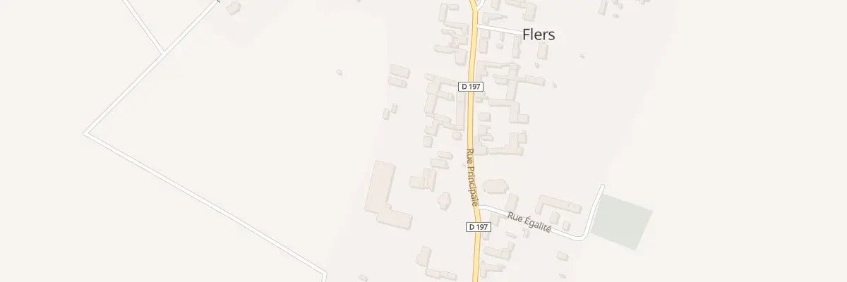 Plan du 22 Rue Principale à Flers