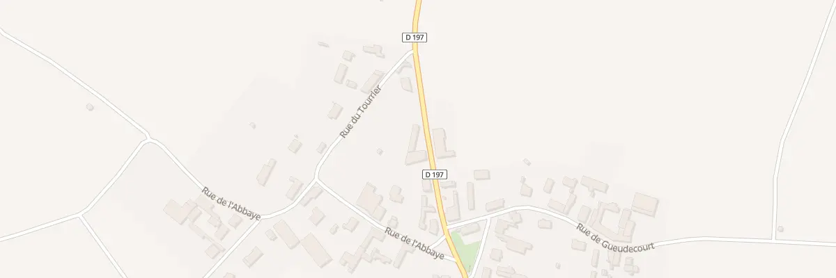 Plan du 7 Rue de Bapaume à Flers