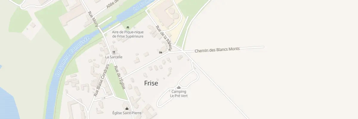 Plan du 14 Rue de la Raperie à Frise