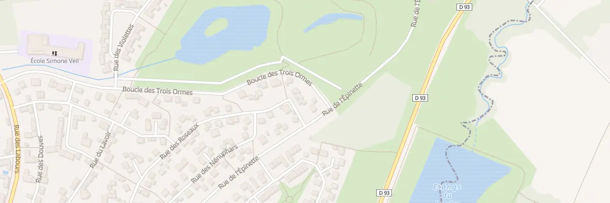 Plan du 4 Rue des Roseaux à Magny-le-Hongre
