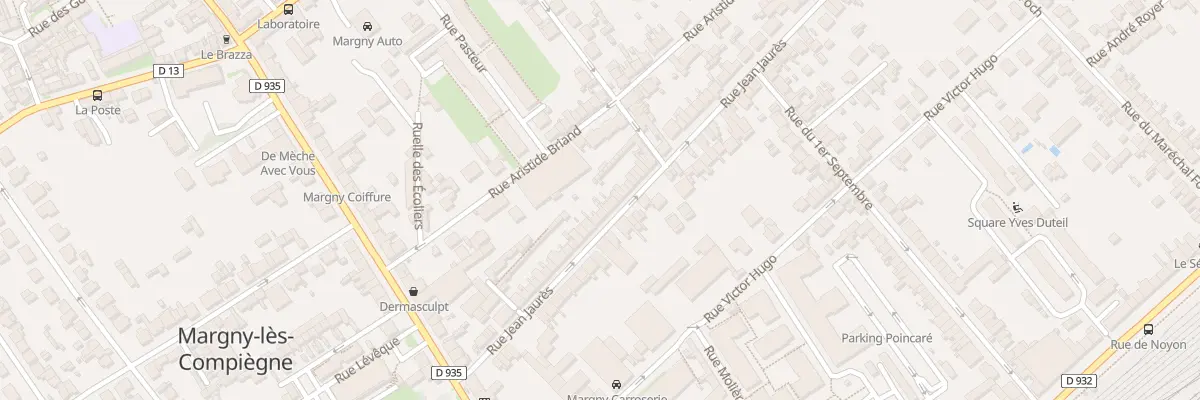 Plan du 175 Rue Jean Jaurès à Margny-lès-Compiègne