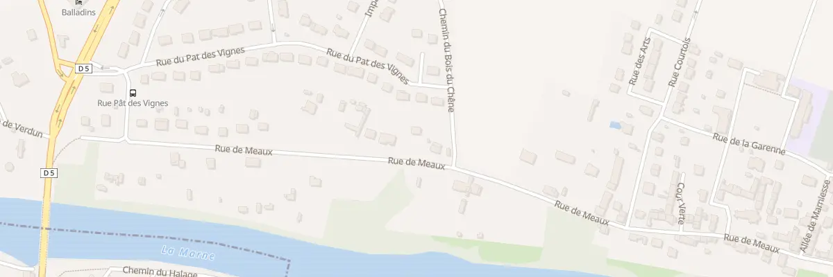 Plan du 29 Rue de Meaux à Isles-lès-Villenoy