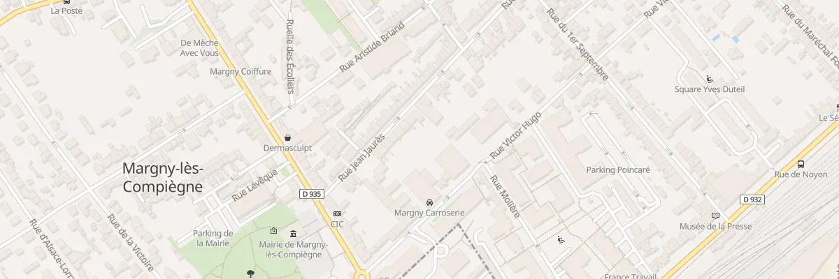 Plan du 120 Rue Jean Jaurès à Margny-lès-Compiègne