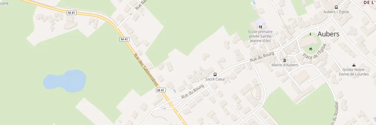 Plan du 80 Rue du Bourg à Aubers