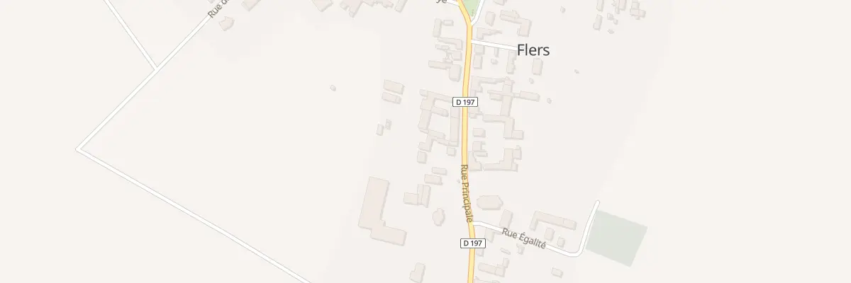 Plan du 16 Rue Principale à Flers