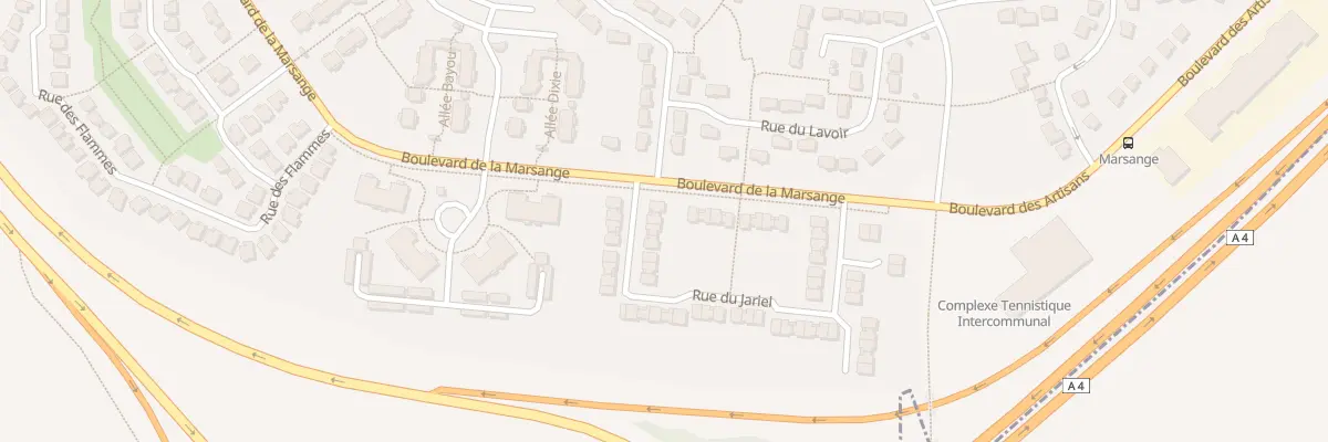 Plan du 4 Rue du Jariel à Bailly-Romainvilliers