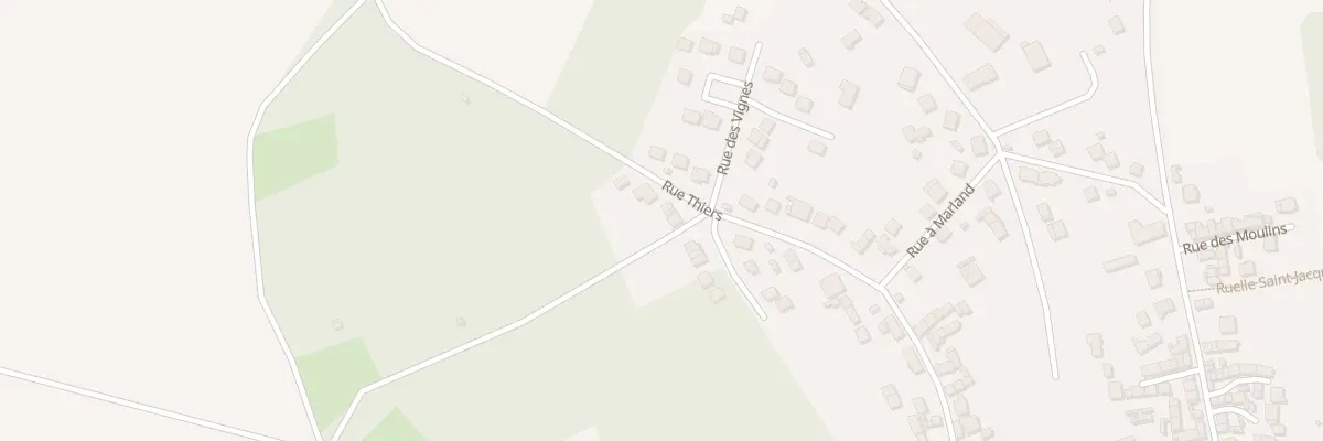 Plan du 29 Rue Thiers à Monthyon