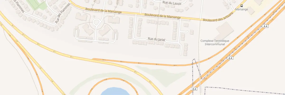 Plan du 25 Rue du Jariel à Bailly-Romainvilliers