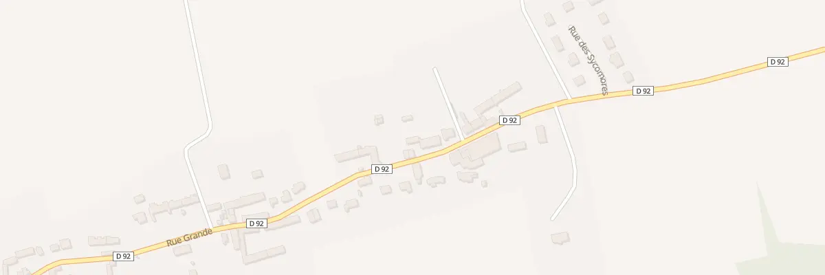 Plan du 42 Rue Grande à Treuzy-Levelay