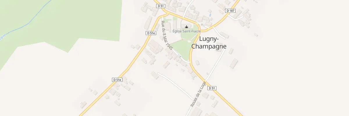 Plan du 8 Rue du 8 Mai 1945 à Lugny-Champagne