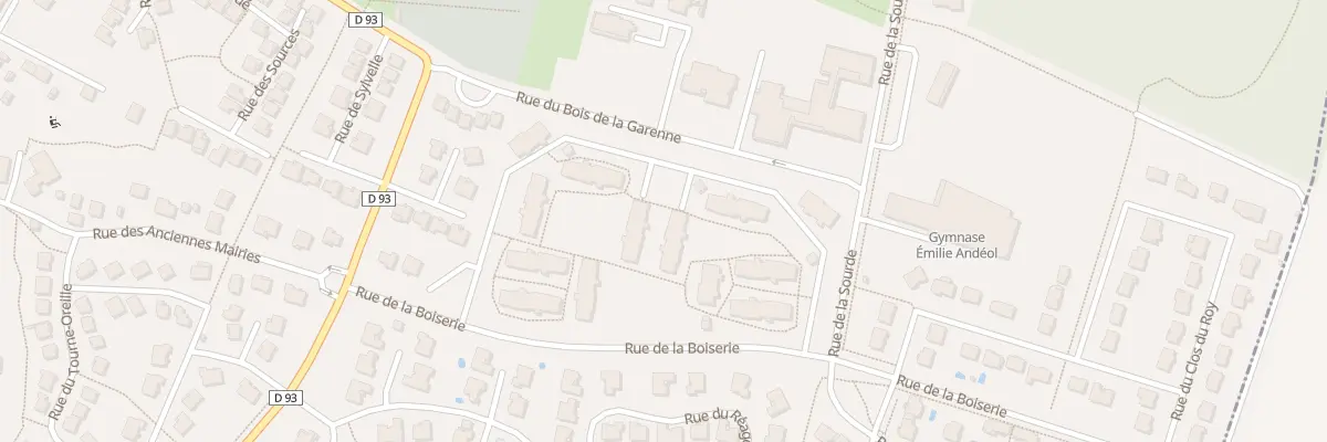 Plan du 25 Rue de la Boiserie à Magny-le-Hongre