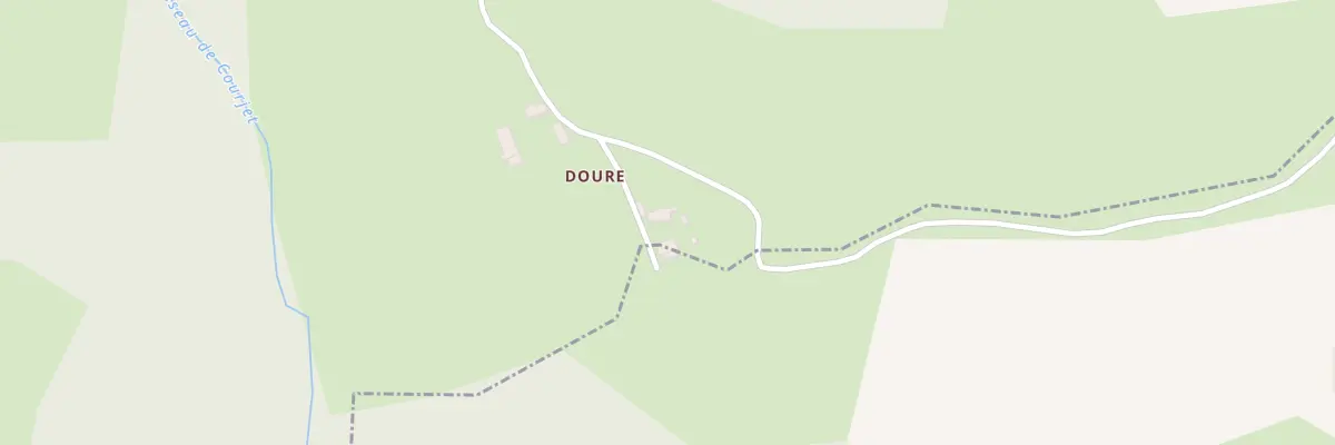 Plan du 5159 Doure à Louroux-Bourbonnais