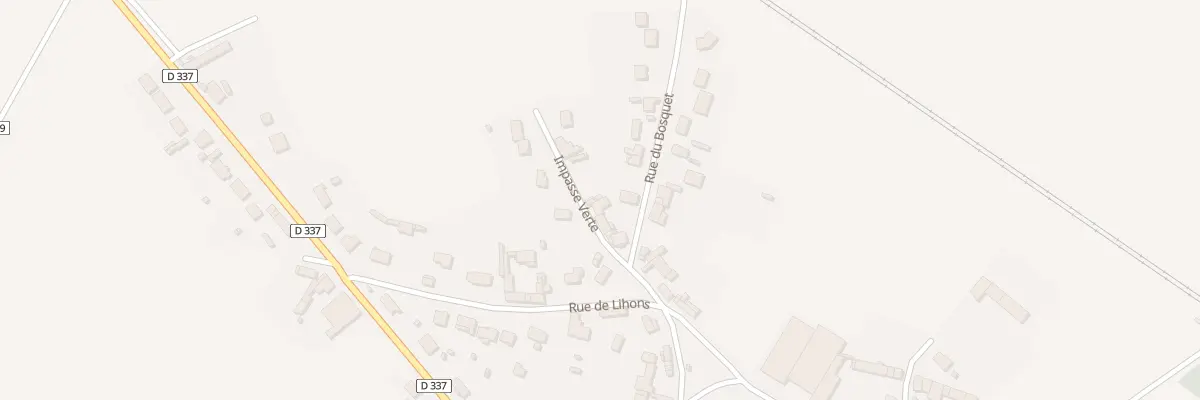 Plan du 3 Imp Verte à Puzeaux