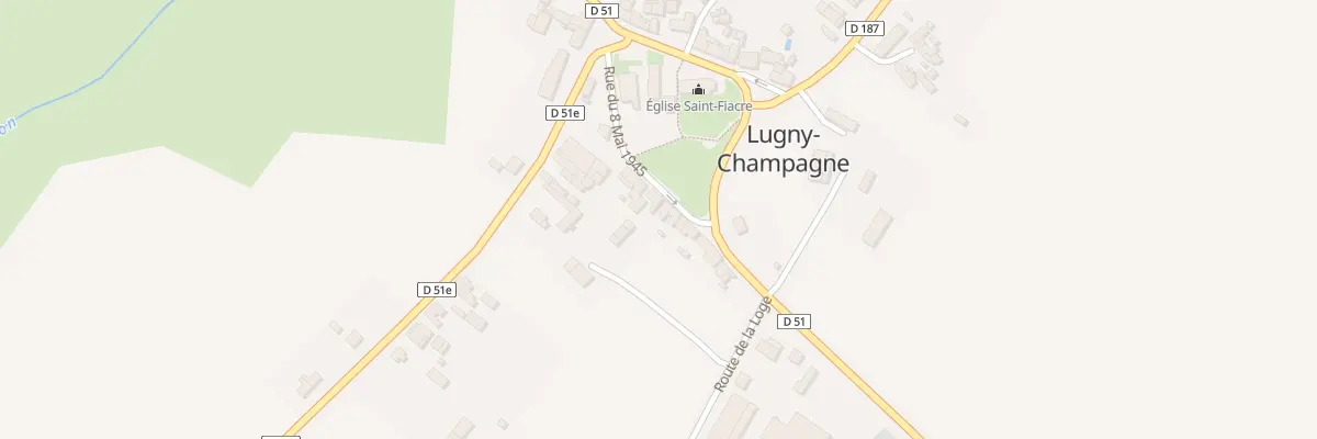 Plan du 10 Rue du 8 Mai 1945 à Lugny-Champagne