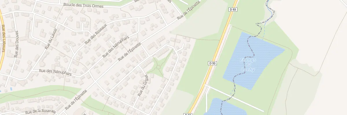 Plan du 39 Rue Boucle Belle Joséphine à Magny-le-Hongre