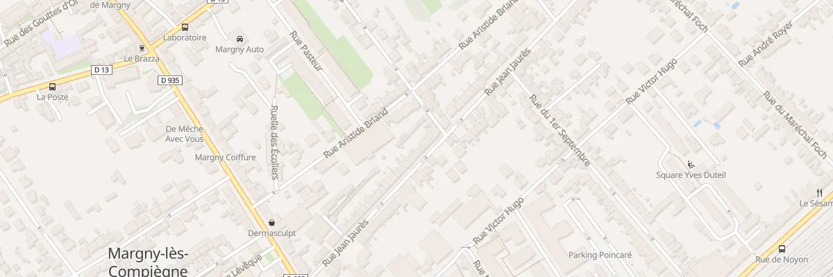 Plan du 203 Rue Jean Jaurès à Margny-lès-Compiègne