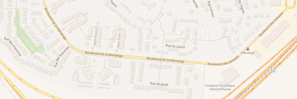 Plan du 26 Rue de la Fontaine à Bailly-Romainvilliers